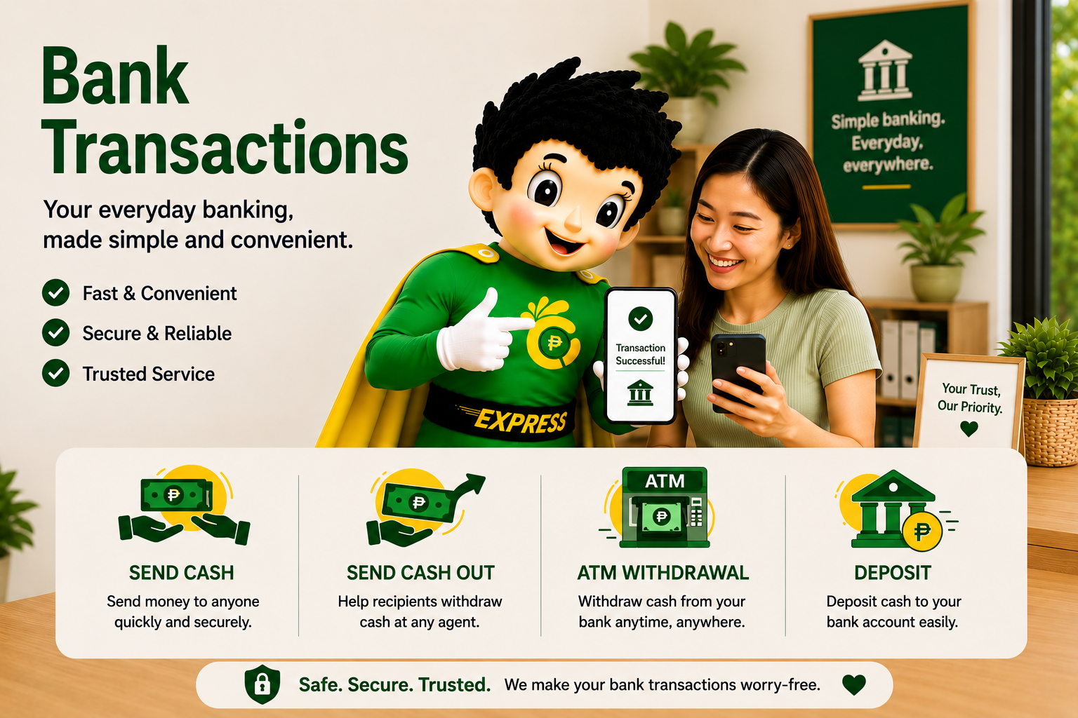 bank transaction